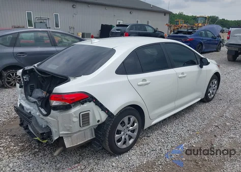 2020 Toyota Corolla Le z USA, uszkodzony, nr VIN JTDEPRAEXLJ062018